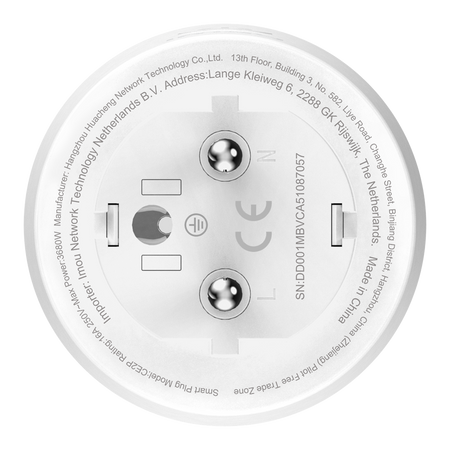 Pack 4 Prese intelligenti Imou - Misuratore di consumo - WiFi 2.4 GHz / Matter - Gestione dall'App - Basso consumo