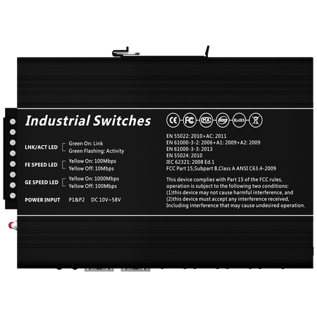 SW1208HIPOE-MGF-240-DIN