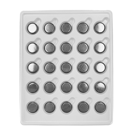 Pack 25x Batterie a bottone CR1632 - Vendita in vassoio 25ud | Prezzo per vassoio - Lito Li-MnO2 non ricaricabile
