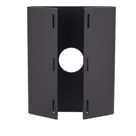 Supporto per palo - Per telecamere UNIVIEW PTZ - Adatto per esterni - Colore grigio - Passacavo