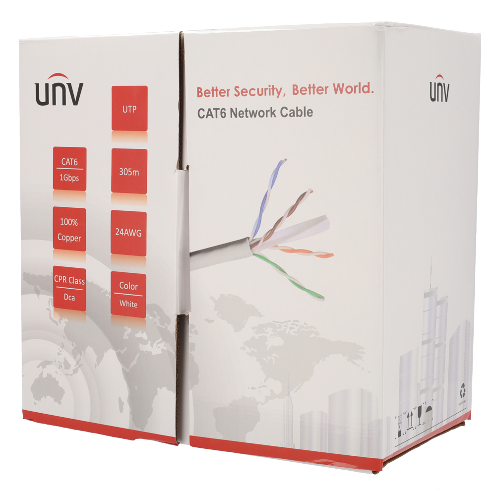 UV-UTP6-500-BC24AWG-DCA-R-W