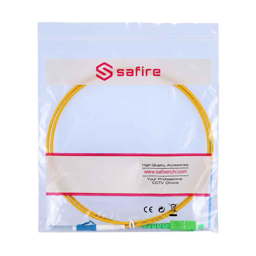 Safire Cavo di collegamento in fibra ottica simplex - Fibra monomodale OS2 G657A1 di alto livello
