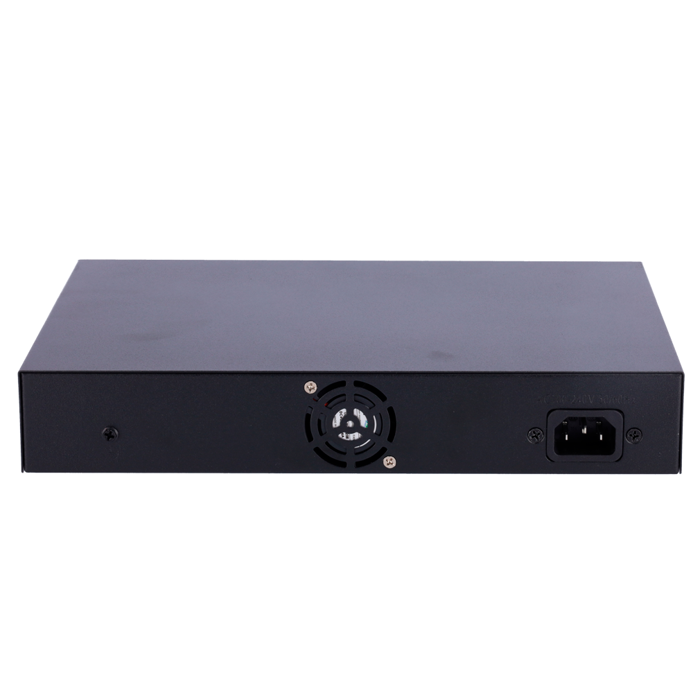 Switch PoE - 16 porte RJ45 + 2 SFP Uplink - 16x 10/100/1000Mbps + 2x 10/100/1000Mbps