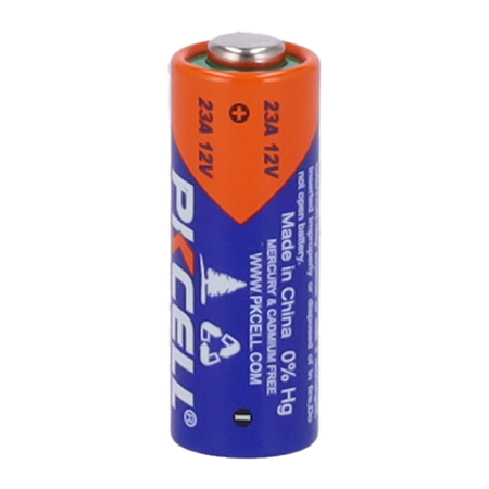 Pack 5x Batteria 23A - PKCELL - Alcalina Zn-MnO2 non ricaricabile - Tensione 12V - Capacità nominale 50mAh