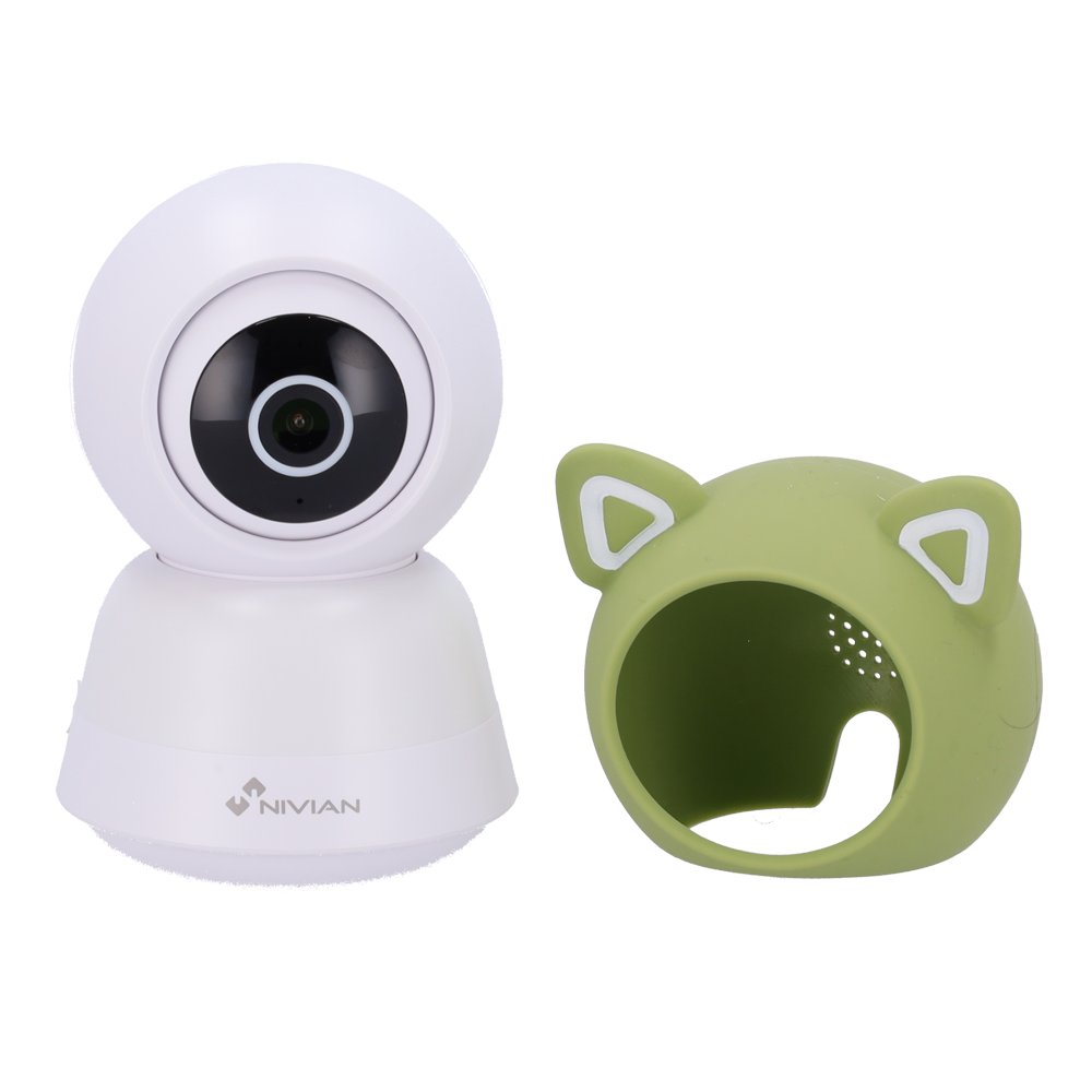 Nivian Smart Baby Monitor 2MP - Video Full HD 1080p con visione notturna