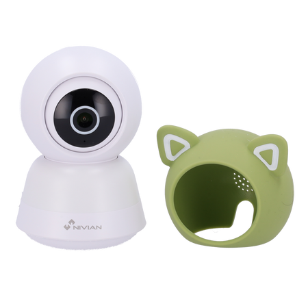 Nivian Smart Baby Monitor 2MP - Video Full HD 1080p con visione notturna