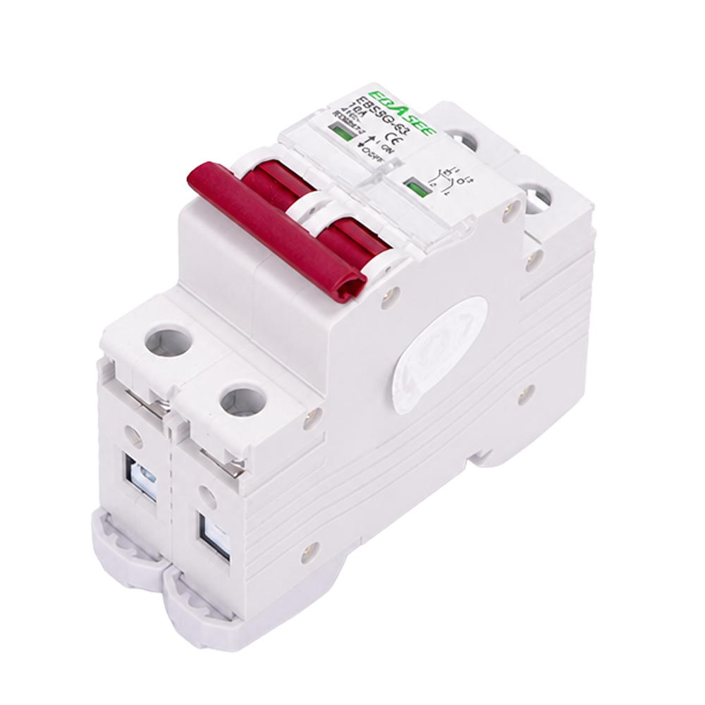 Sezionatore / Isolatore - Corrente nominale 16A - 2 poli (installazioni monofase) - Per l'isolamento e la manovra