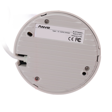 Anviz Telecamera Dome IP - Risoluzione 5 Mp (2880x1620) - Ottica 2.8 mm | IR 10m. Compatibile con ONVIF.