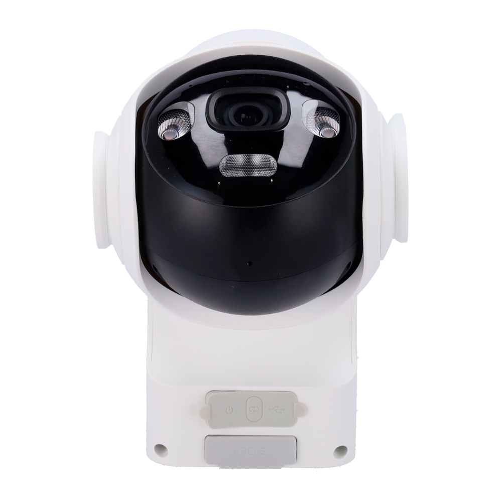 Imou Kit Telecamera AOV PT 5 MP - 4G / WiFi / 10000 mAh - 3.6 mm / Autotracking / IR 25 + Full Color