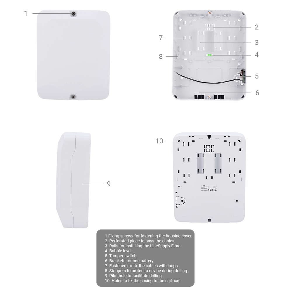 FIBRA-CASE-C260-W