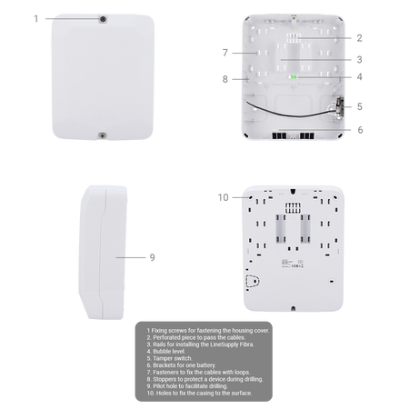 FIBRA-CASE-C260-W