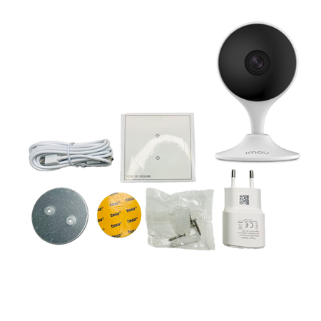 Imou Telecamera fissa Cue 2 2MP - WiFi 2.4 GHz - 2.8 mm / IR 10m - Audio bidirezionale / Sirena