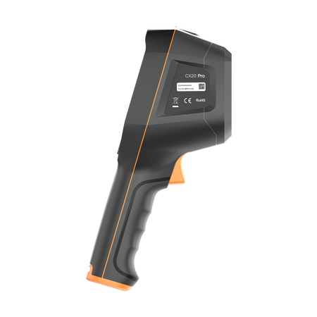 Termocamera portatile Raythink - Sensore termico 256x192 pixel di 12µm - Sensore ottico 2Mpx