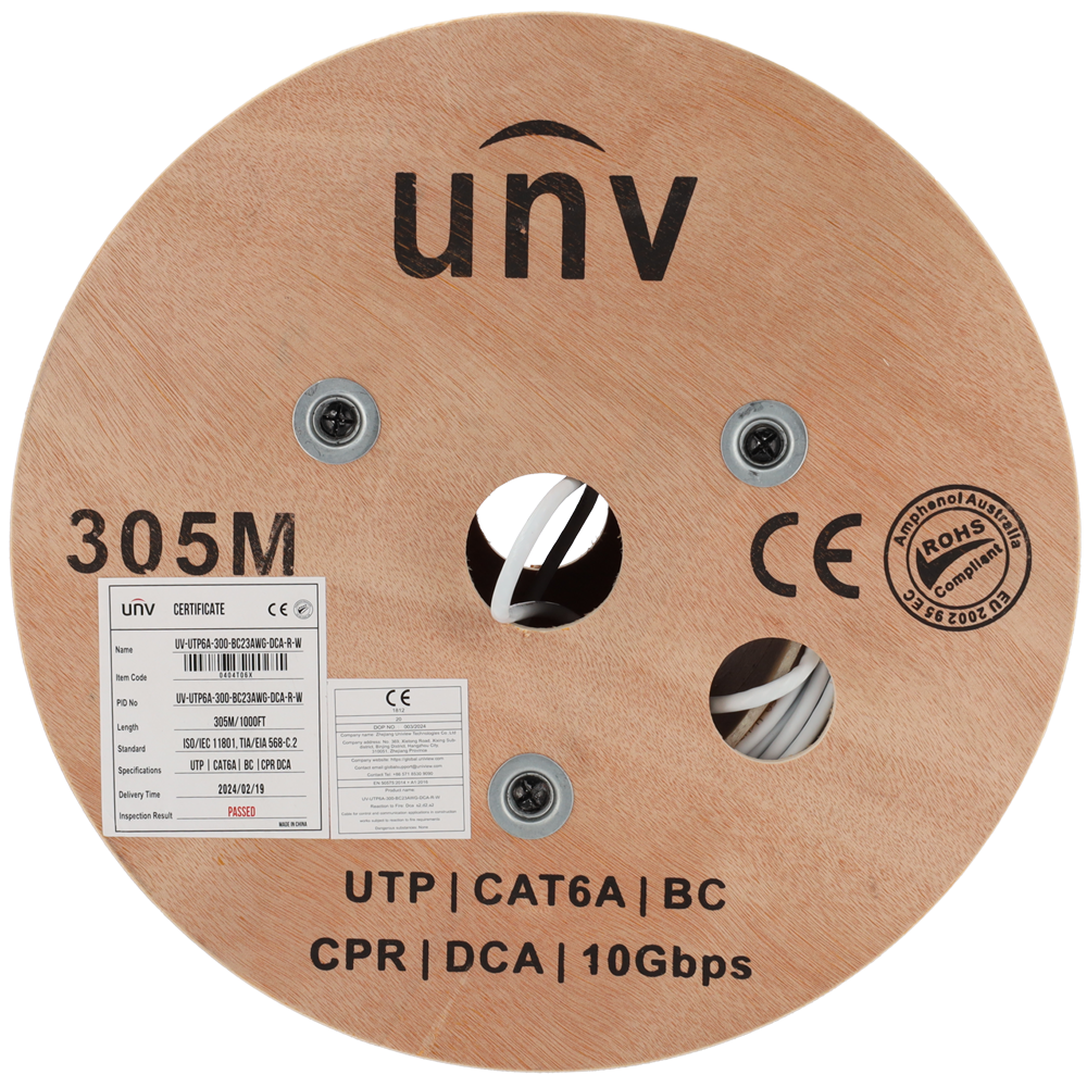 UV-UTP6A-300-BC23AWG-DCA-R-W