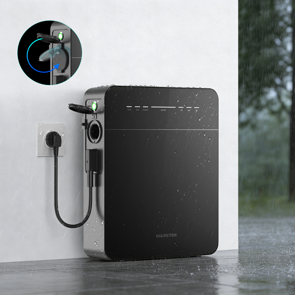 Batteria intelligente Marstek - Potenza 1500W - Batteria LiFePO4 2000Wh - Inverter e caricabatterie per AC Coupling
