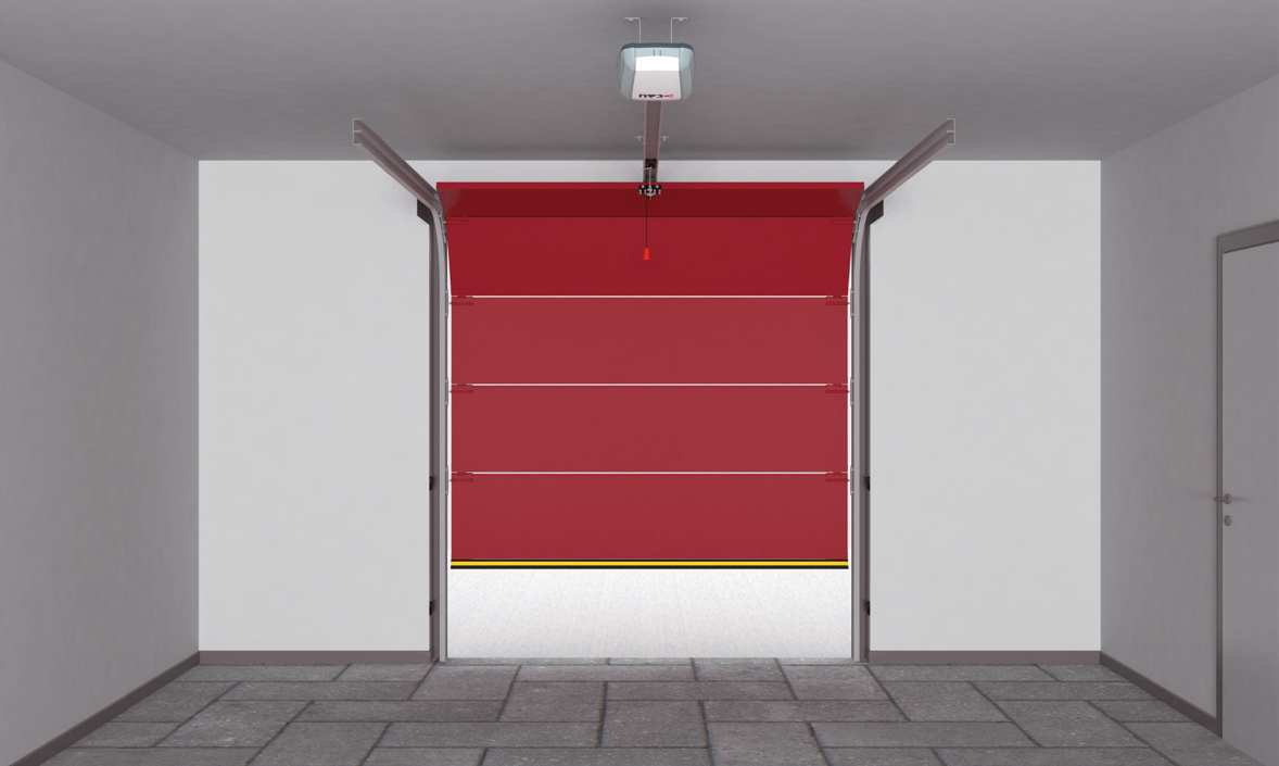 Lampeggiante a parete a led bianco (TAU 900CUBEBUS)